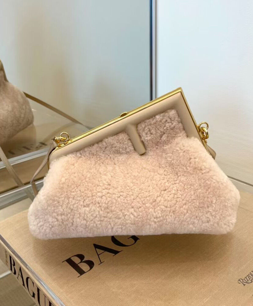 Fendi First Small Mink Bag 8BP129 Pink